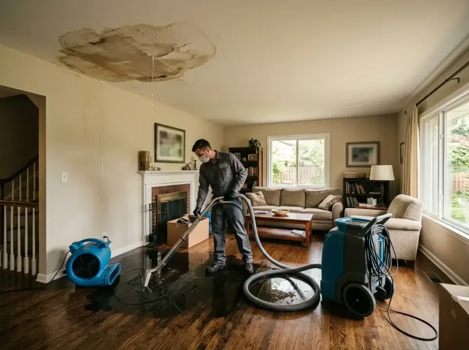 attic-pipe-burst-ceiling-drip-008 — frequently asked questions, Water Damage Restoration & Carpet Care in DeLand, FL
